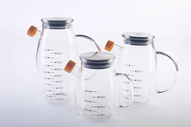 Glass cruet/oil pot