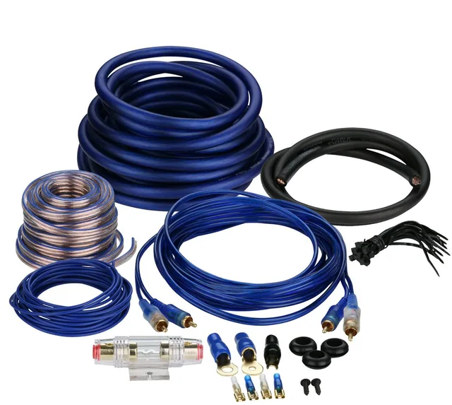 4 Gauge 1600 Watt Value AMP Kit Complete
