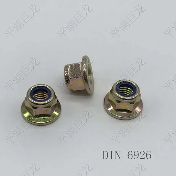 DIN6926 Flange nylon lock nut
