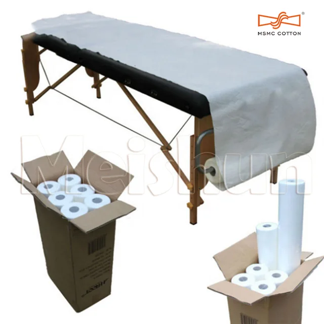 Disposable bed sheet roll
