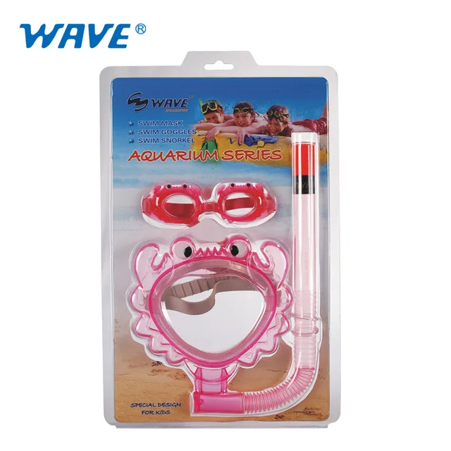 Wholesale scuba diving equipment kids cheap dive mask snorkel and goggles set