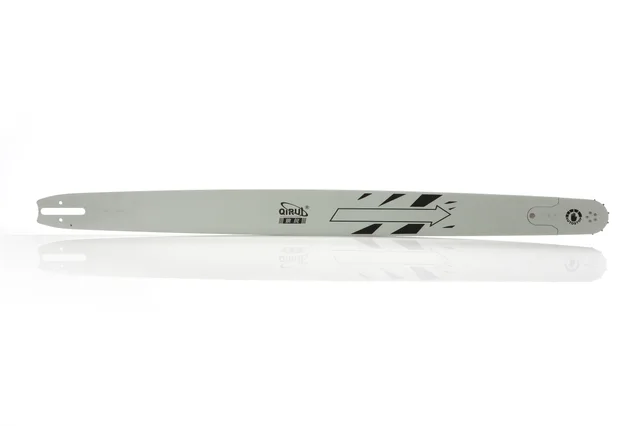 Chainsaw guide bar, pro bar, pro bar with bar nose, solid bar, solid guide bar