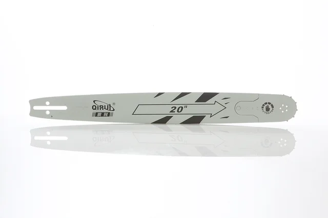 Chainsaw guide bar, pro bar, pro bar with bar nose, solid bar, solid guide bar