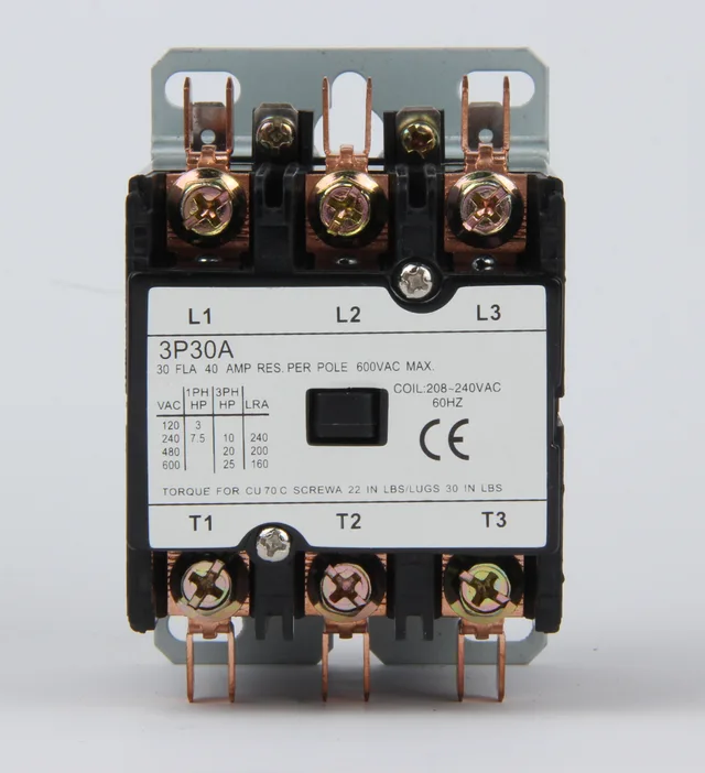 CJX9-3P 75A 24/120/208/240/277V air conditioning magnetic contactor