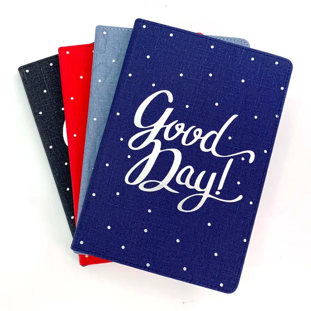 Office stationery classic multifunctional A5 PU hardcover notebook