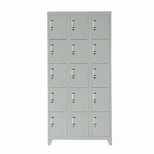15 door metal locker