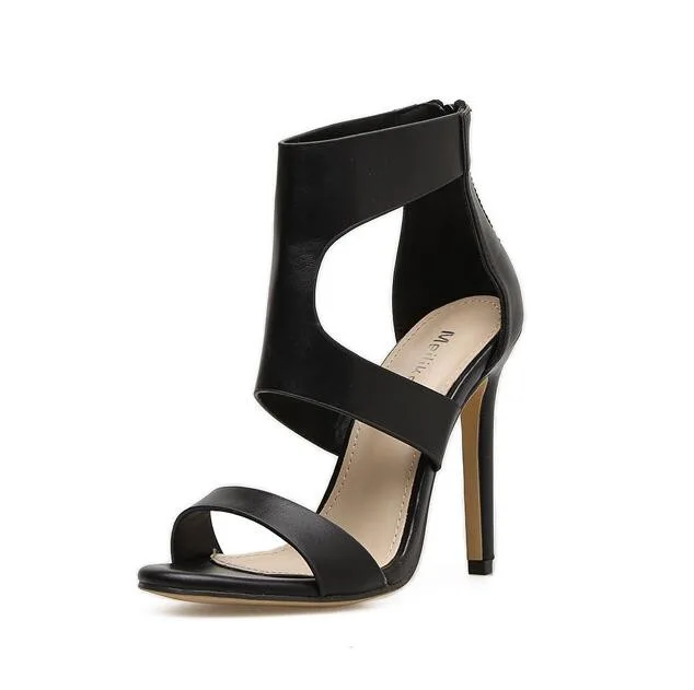 Fashion high heels sandals strap ladies sandals hot selling styles