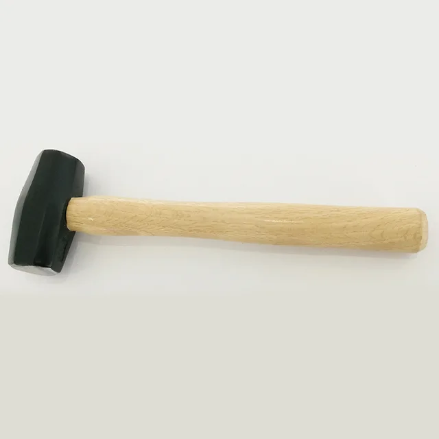 Club Hammer With Wooden Handle