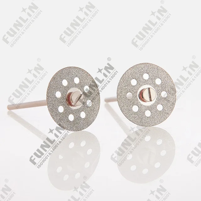 Electroplated diamond blade with shaft