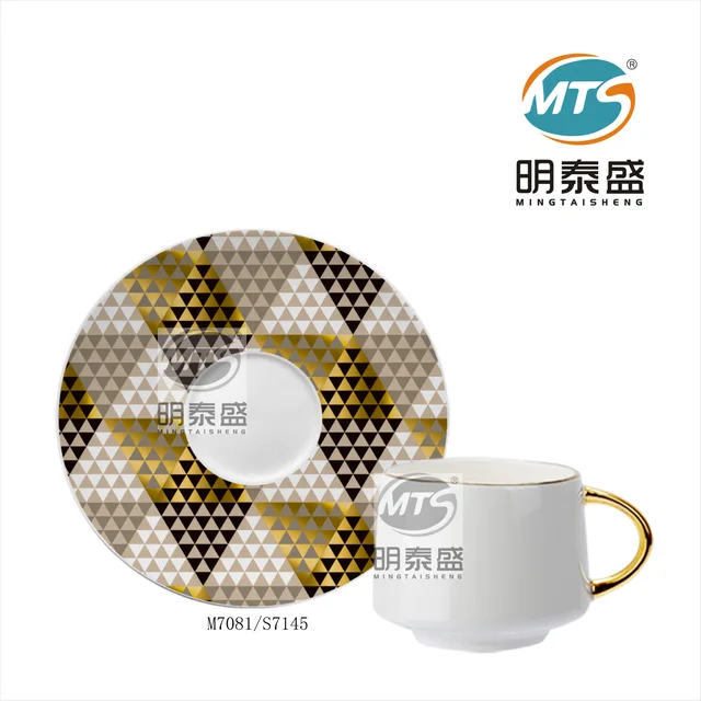 Ceramic cup&saucer