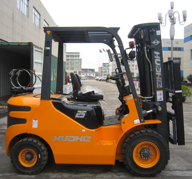 2.5T Gosolince/LPG Forklifet with Forks Positioner