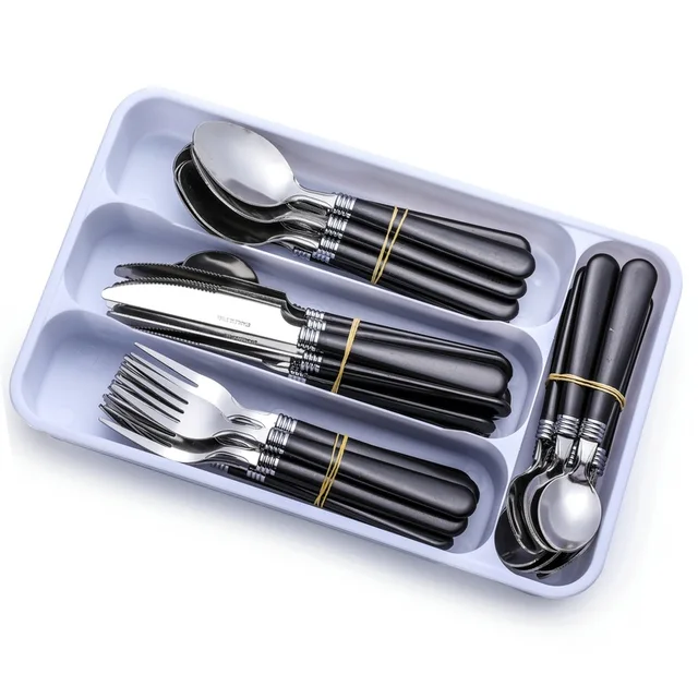 High grade Fork Knife and Spoon Stainless Steel Cutlery Set(40PCS)