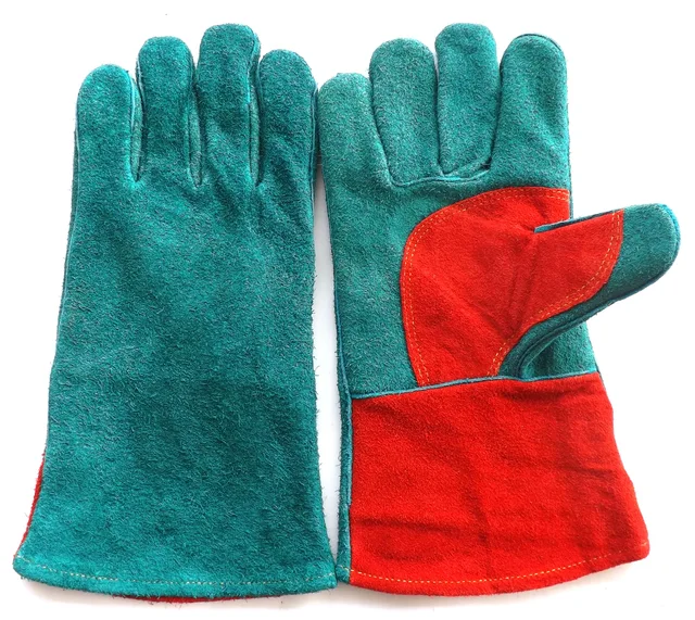 Cow leather welding gloves