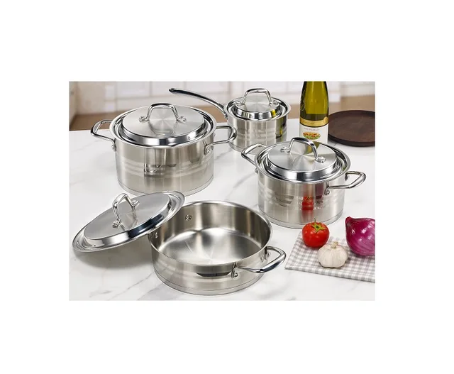 Stainless steel 8pcs cookware set