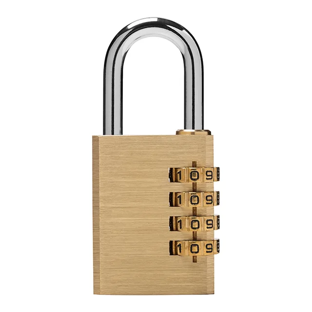 Combination Brass Padlock (Square-shape)