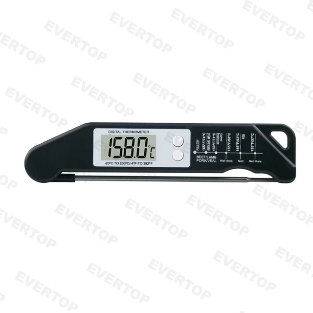 Foldable BBQ cooking thermometer ET927