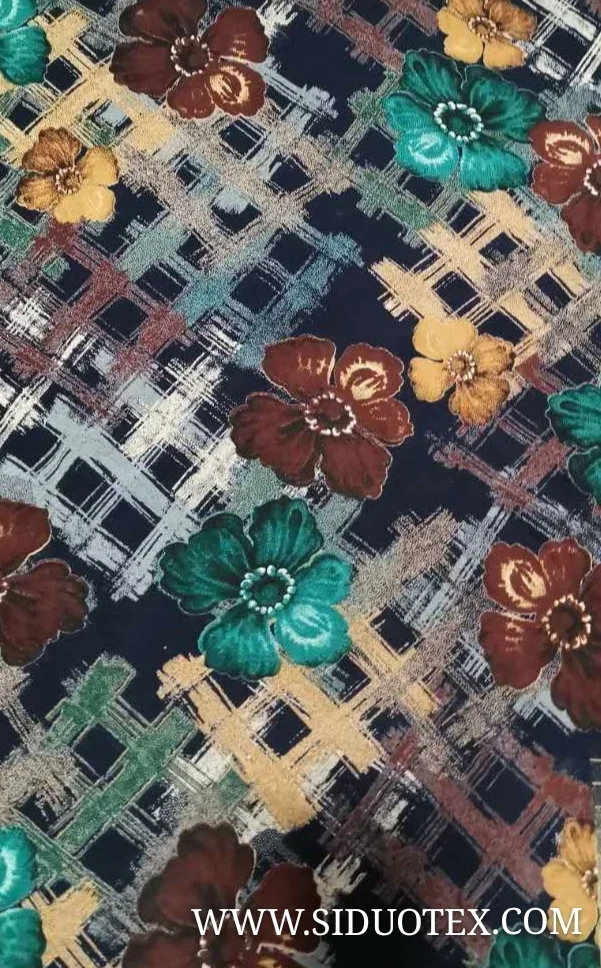 Rayon Digital Discharge Print