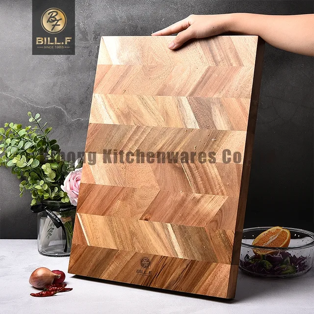 End-grain chopping board