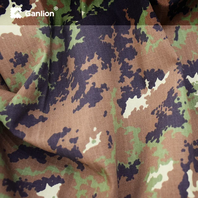 Multifunctional anti-infrared camouflage fabric-military fabric