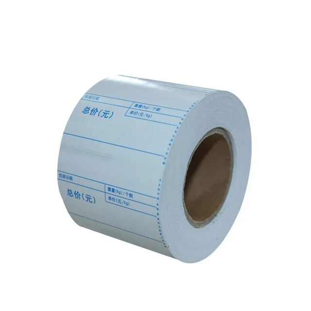 Thermal Transfer Labels 100mm*50mm Thermal Label Paper Jumbo Roll Label