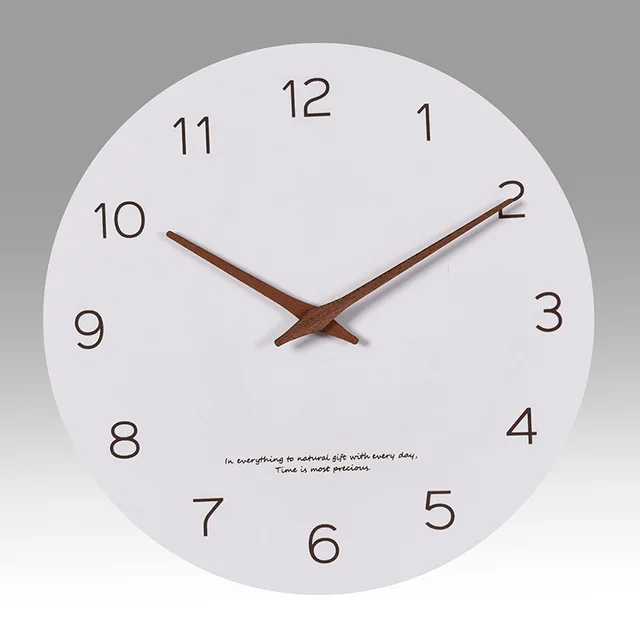 MDF wall clock