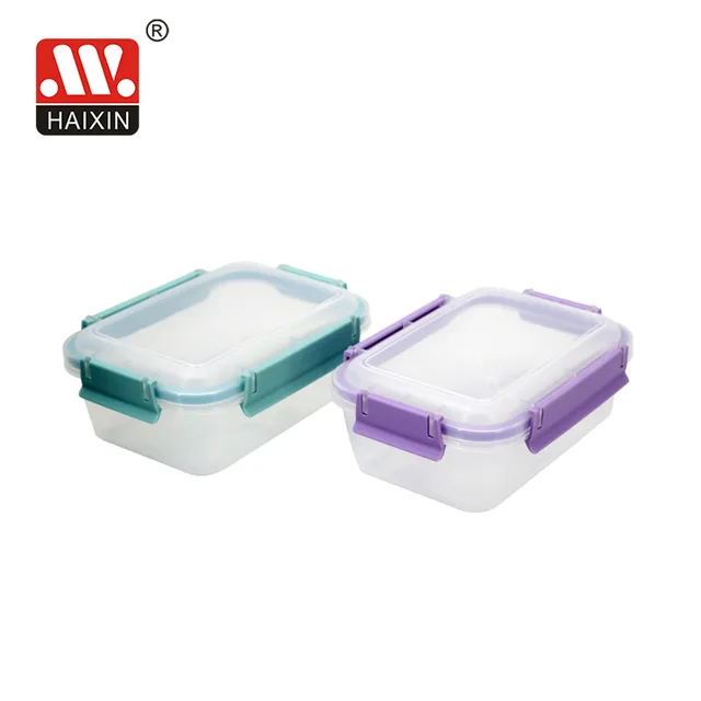 Plastic Lunch Box for Kids Baby/ Sandwich Box Plastic Toasted Bread Storage Bin Box