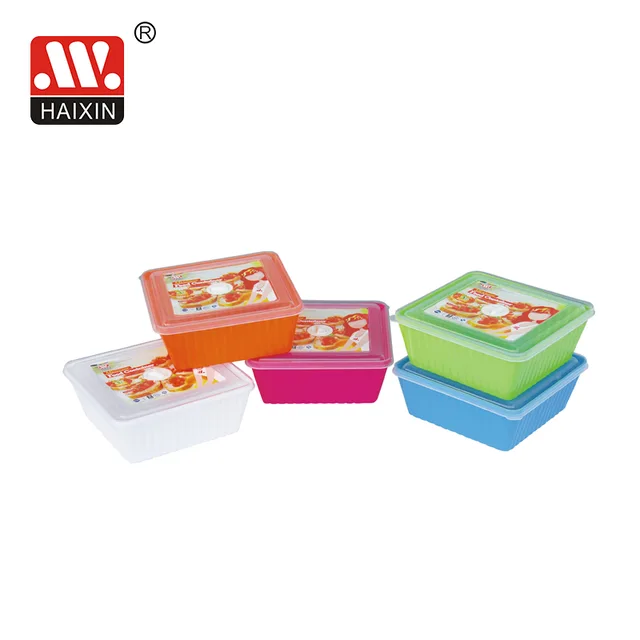 Haixin plastic food container set storage container bpa free MICROWAVE FOOD CONTAINER (2.8L) #6994