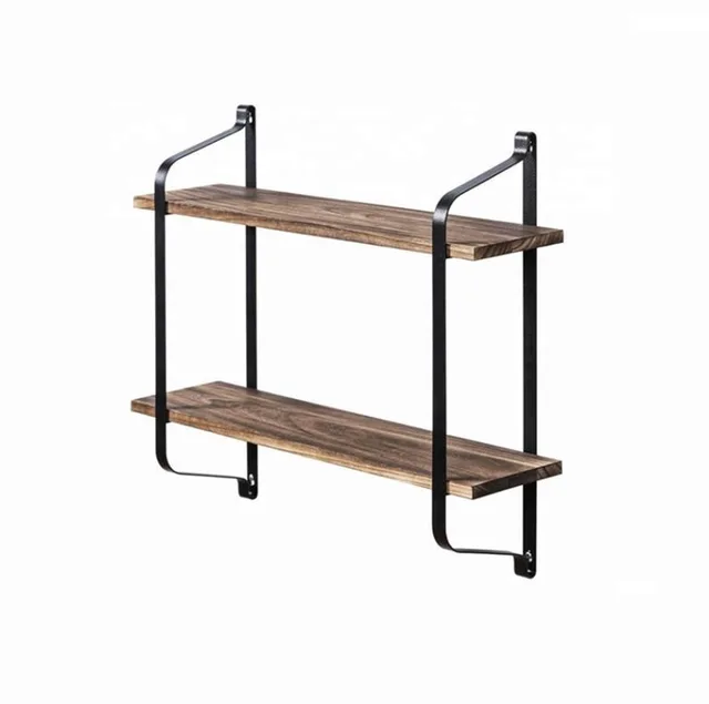 Floating Metal Wall Shelf