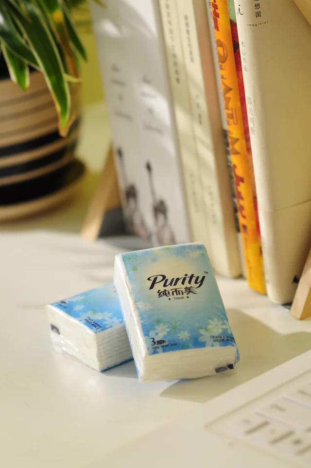 Small tissue packs treefree soft mini pocket tissue paper