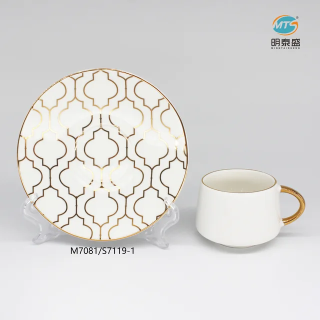 Ceramic cup&saucer