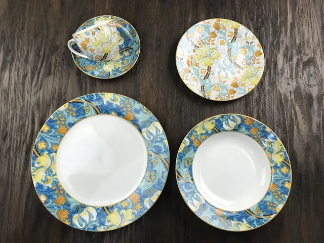 New Bone China Dinner Set