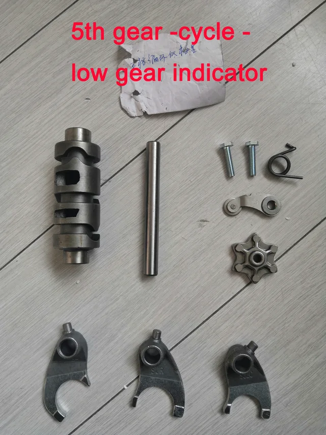 Motorcycle transmission drum