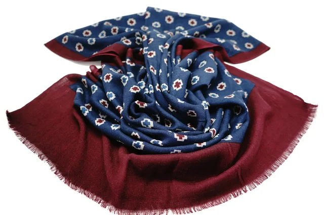 Men's Wool Printed Scarf