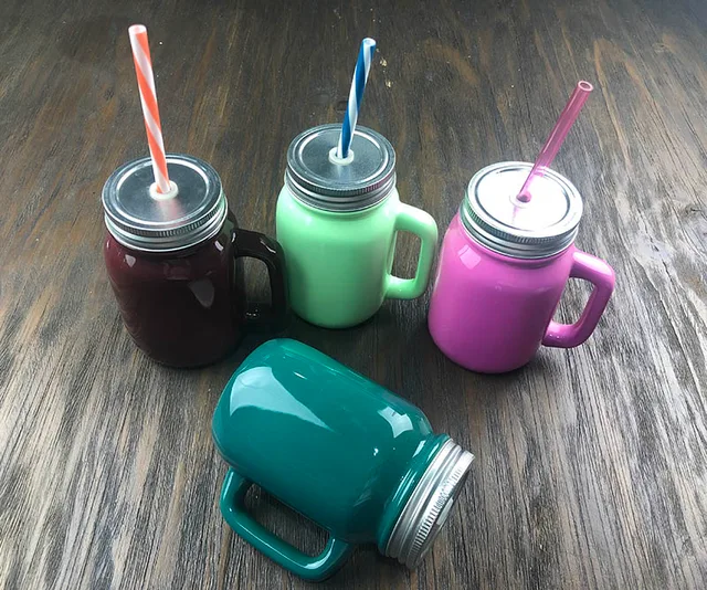 Ceramic Mason Jar
