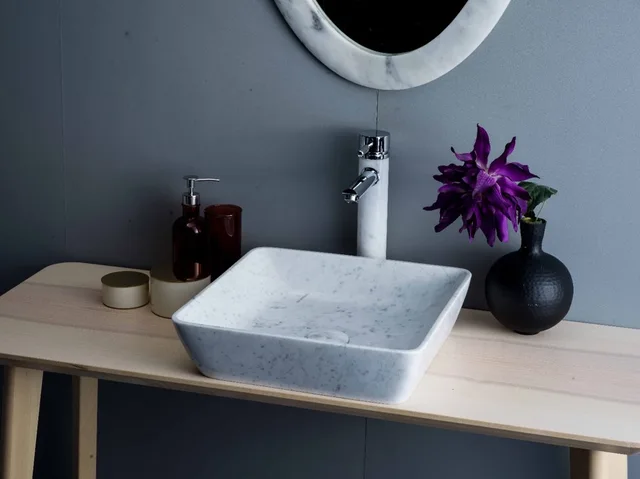IJA4010CA Contemporary Design Wash Basin in Natural Marble