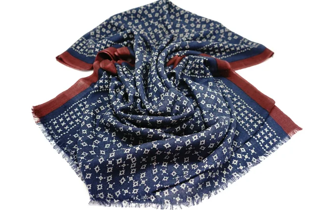 Gentlmen Wool Printed shawl