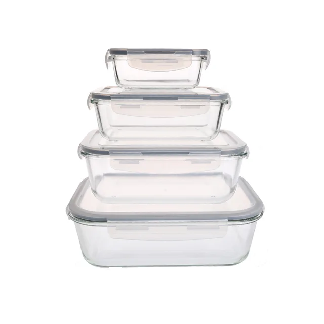 Borosilicate glass food container