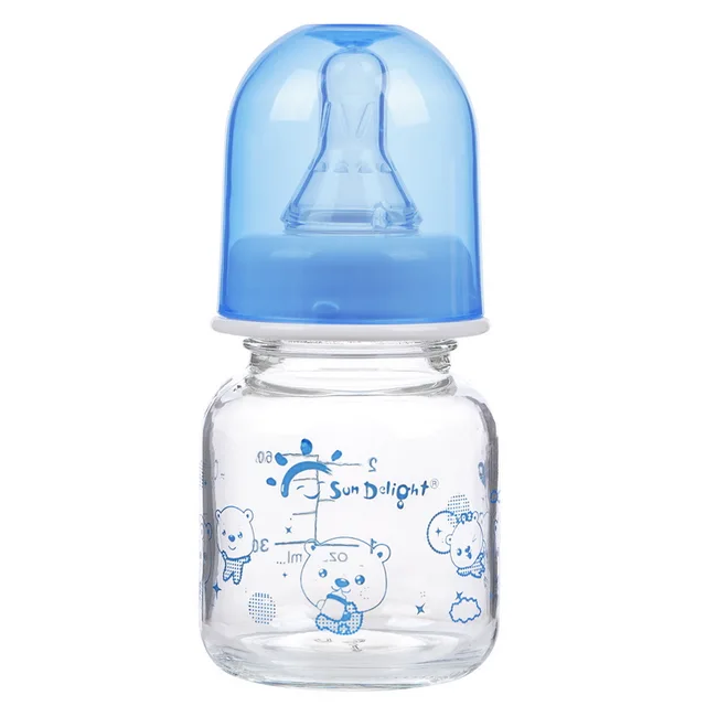 60ml glass feeding bottle