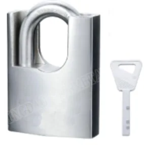 Shackle protected stainless steel discpadlock