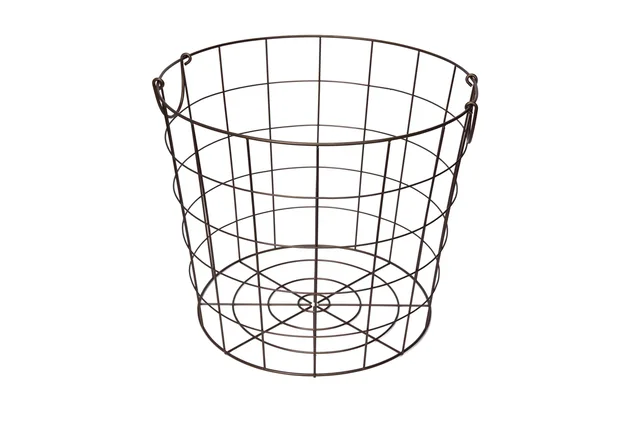 Metal basket laundry