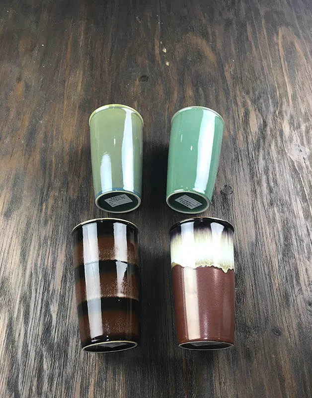 Reactive glaze ceramic mug