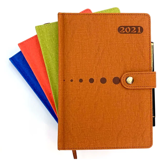Office stationery classic multifunctional A5 diary hard cover notebook