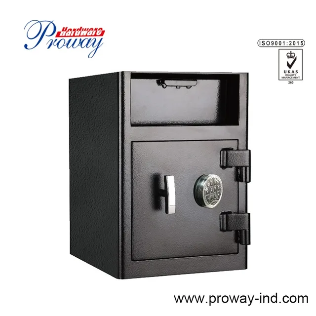 Office Home Security Cash Drop Commercial Bank Hotel Digital Electronic Money Safe Deposit Box Cabinet