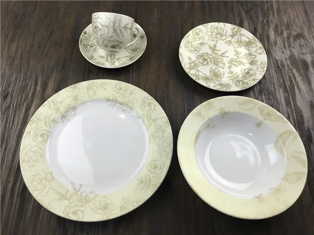 New Bone China Dinner Set