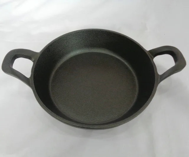Cast iron round gratin
