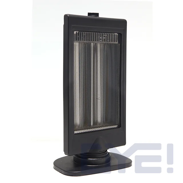 Black halogen tube heater with oscillation/800W/classic style