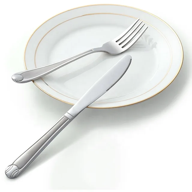 Low MOQ And Short Delivery Date Hotel stainless steel cutlery set