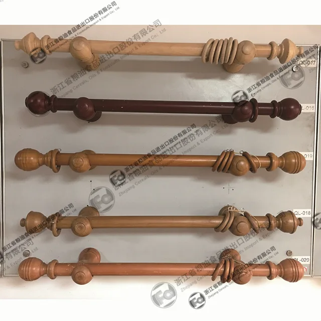 Wooden Curtain Rod