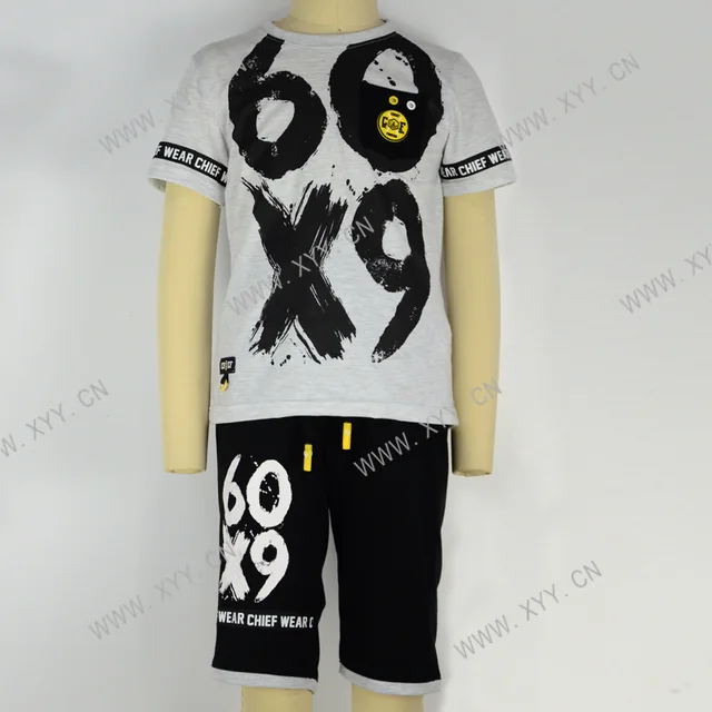 Boy's t-shirt and shorts