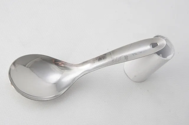 RGS-S50810 stainless steel 2 cm sandblasting rice spoon
